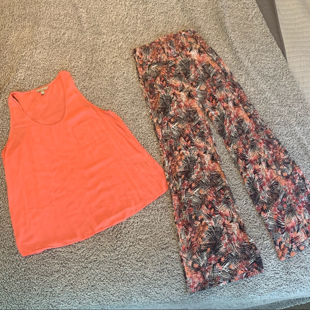 Banana Republic shirt with Guess pants
